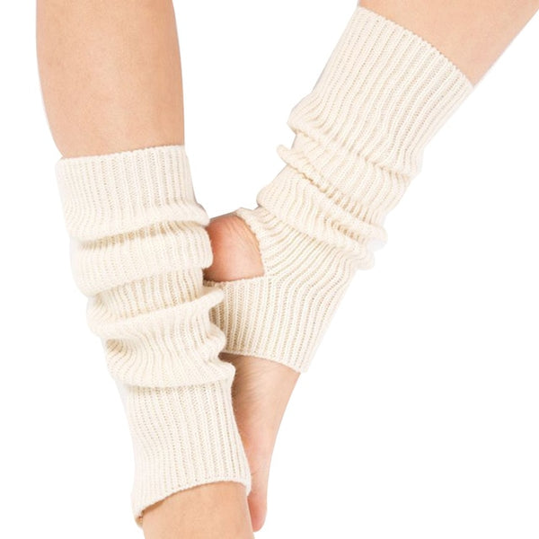 1 Pair Fashion Woman Socks Fitness Dancing Long Warmers Socks