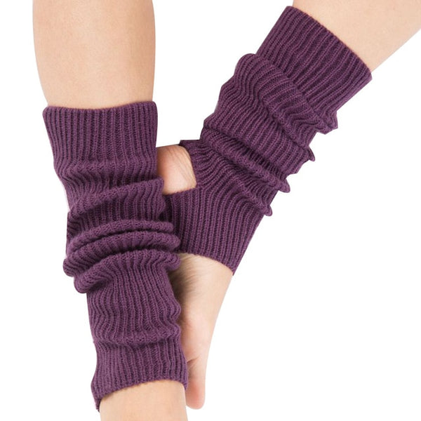 1 Pair Fashion Woman Socks Fitness Dancing Long Warmers Socks