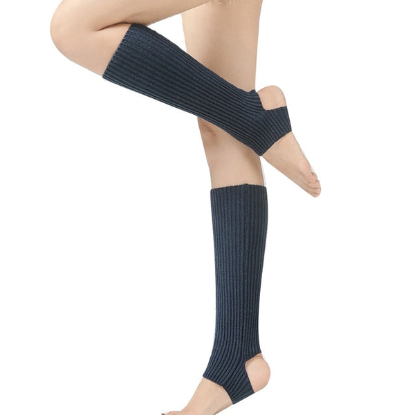 1 Pair Fashion Woman Socks Fitness Dancing Long Warmers Socks