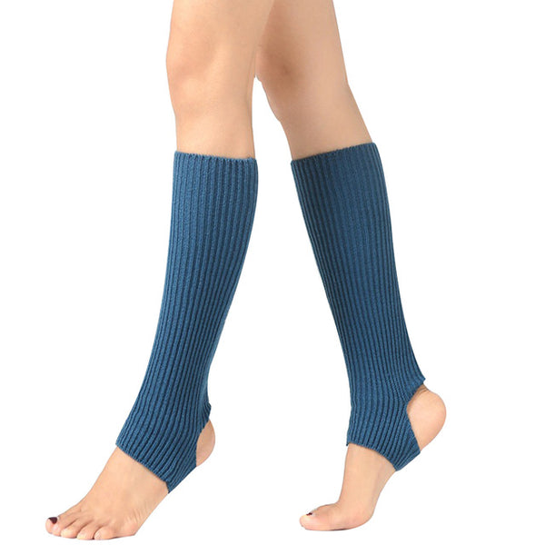 1 Pair Fashion Woman Socks Fitness Dancing Long Warmers Socks