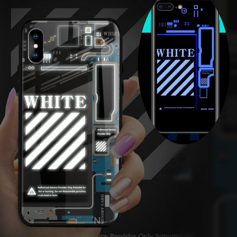Phone Case Voice Activated Luminous Protector For IPhone X 6 7 8 11 MAX