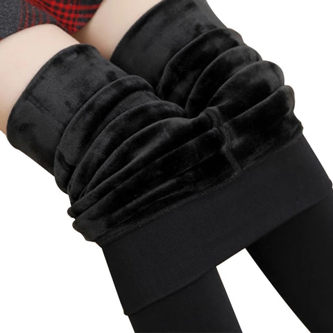 2019 New Fashion 8 Colors Winter Leggings Women's Warm Waist Sexy Leggings