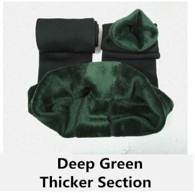 2019 New Fashion 8 Colors Winter Leggings Women's Warm Waist Sexy Leggings